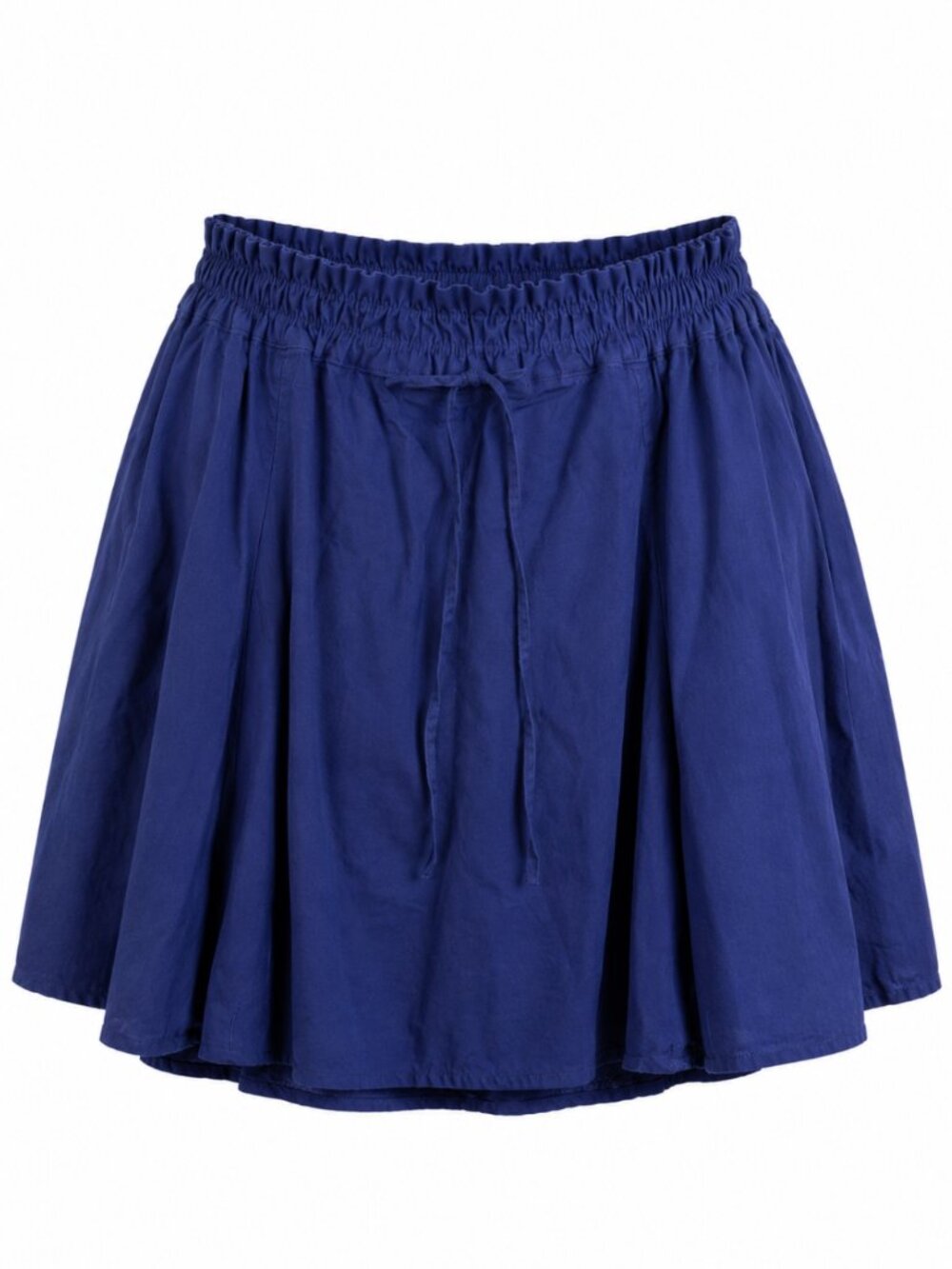 🦋 2/30 NWT Joe Fresh Navy Linen Pull-On Skater Skirt XXL - Picture 1 of 8